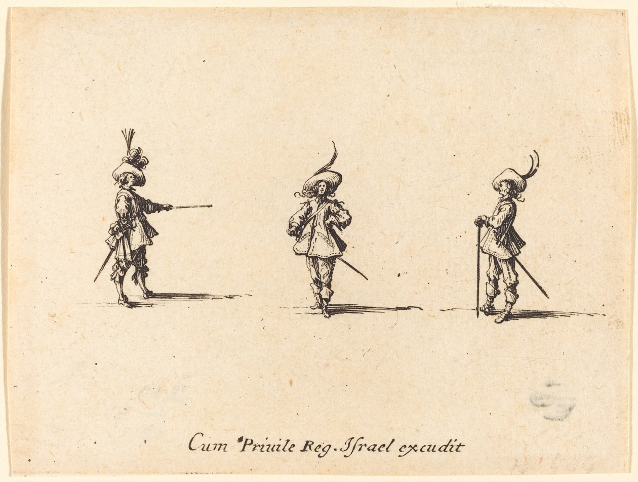 Ejercicio sin armas de Jacques Callot