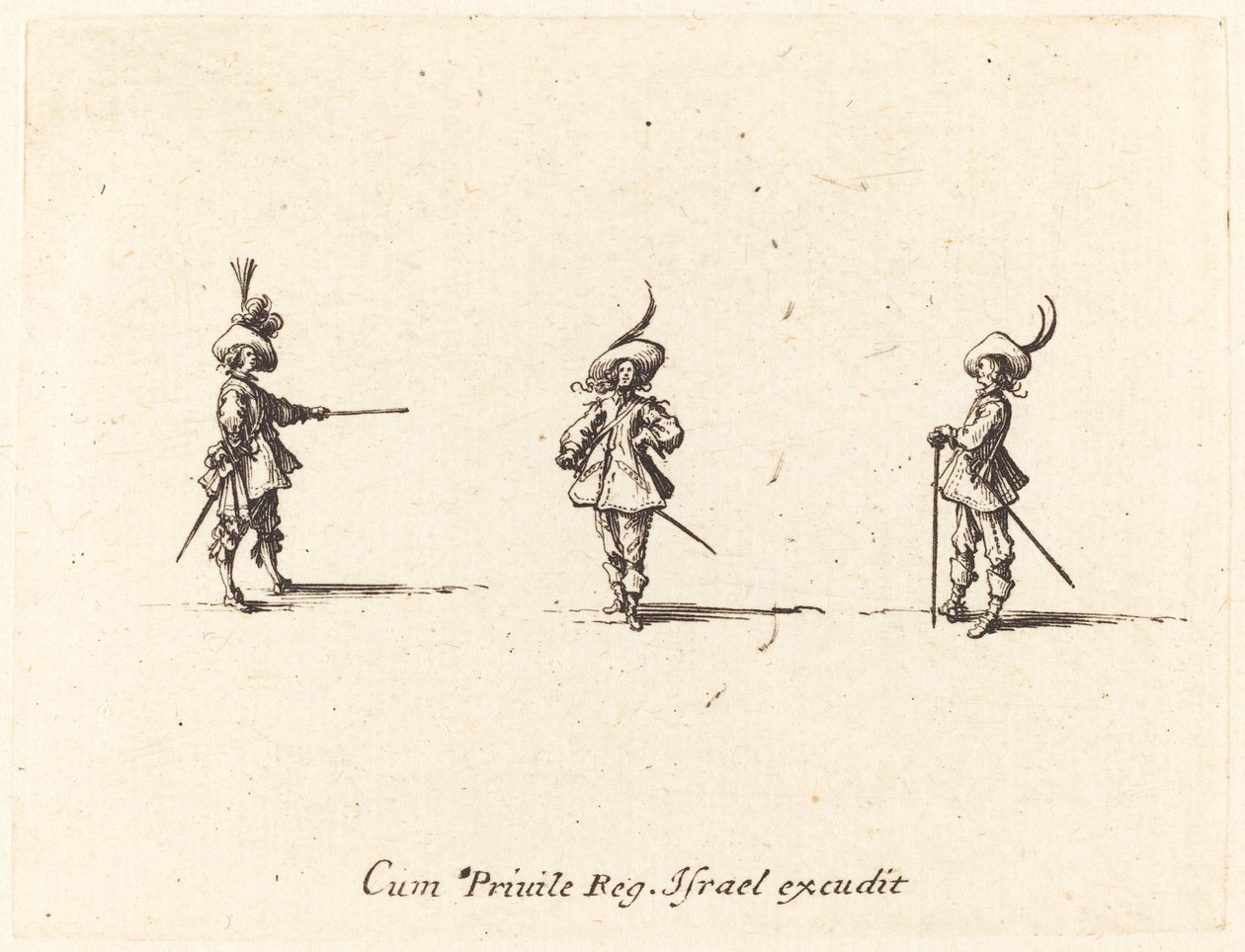 Ejercicio sin armas de Jacques Callot