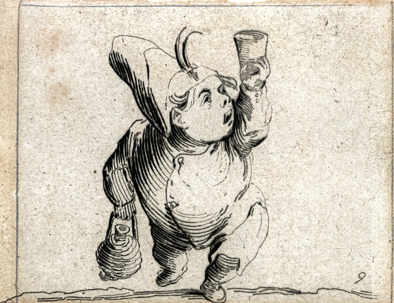 Varie Figure Gobbi ... (grabado) de Jacques Callot
