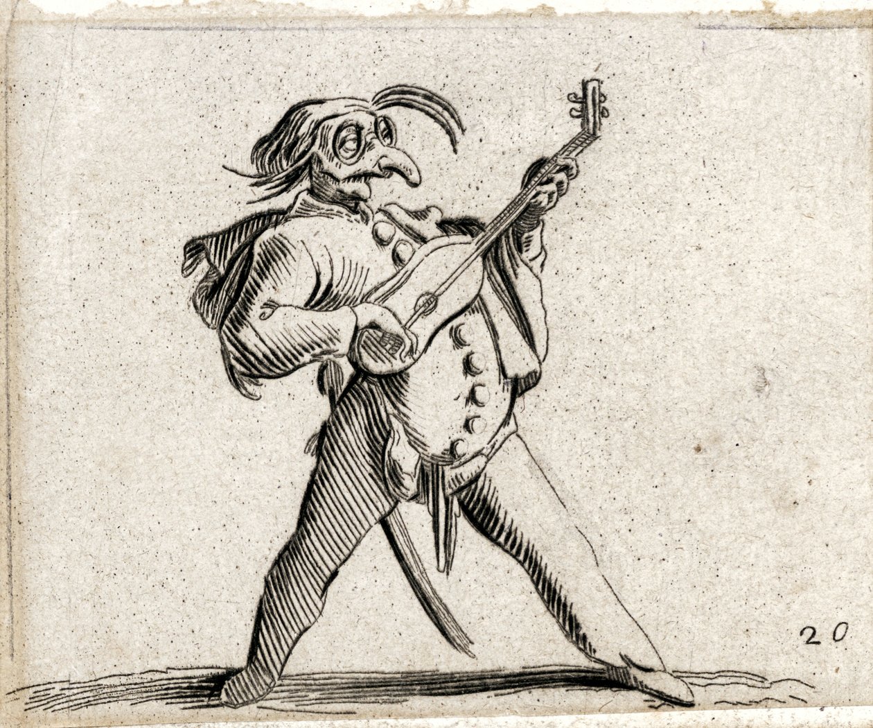 Varie Figure Gobbi ... (grabado) de Jacques Callot