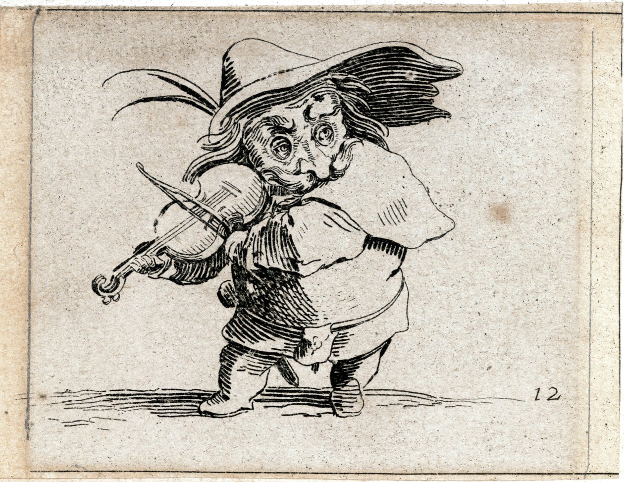 Varie Figure Gobbi ... (grabado) de Jacques Callot