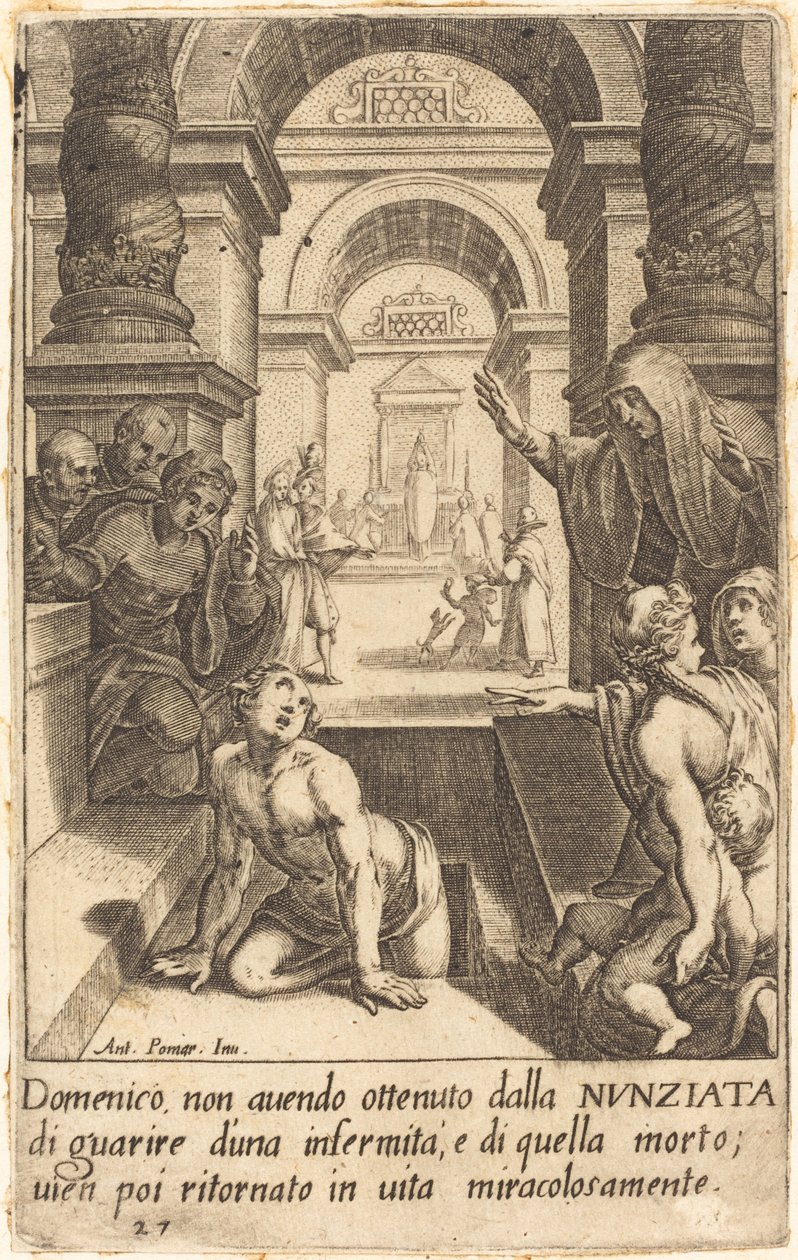 Domenico de Jacques Callot after Antonio Circignani