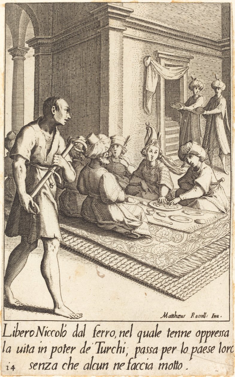 Niccolo de Jacques Callot after Matteo Rosselli