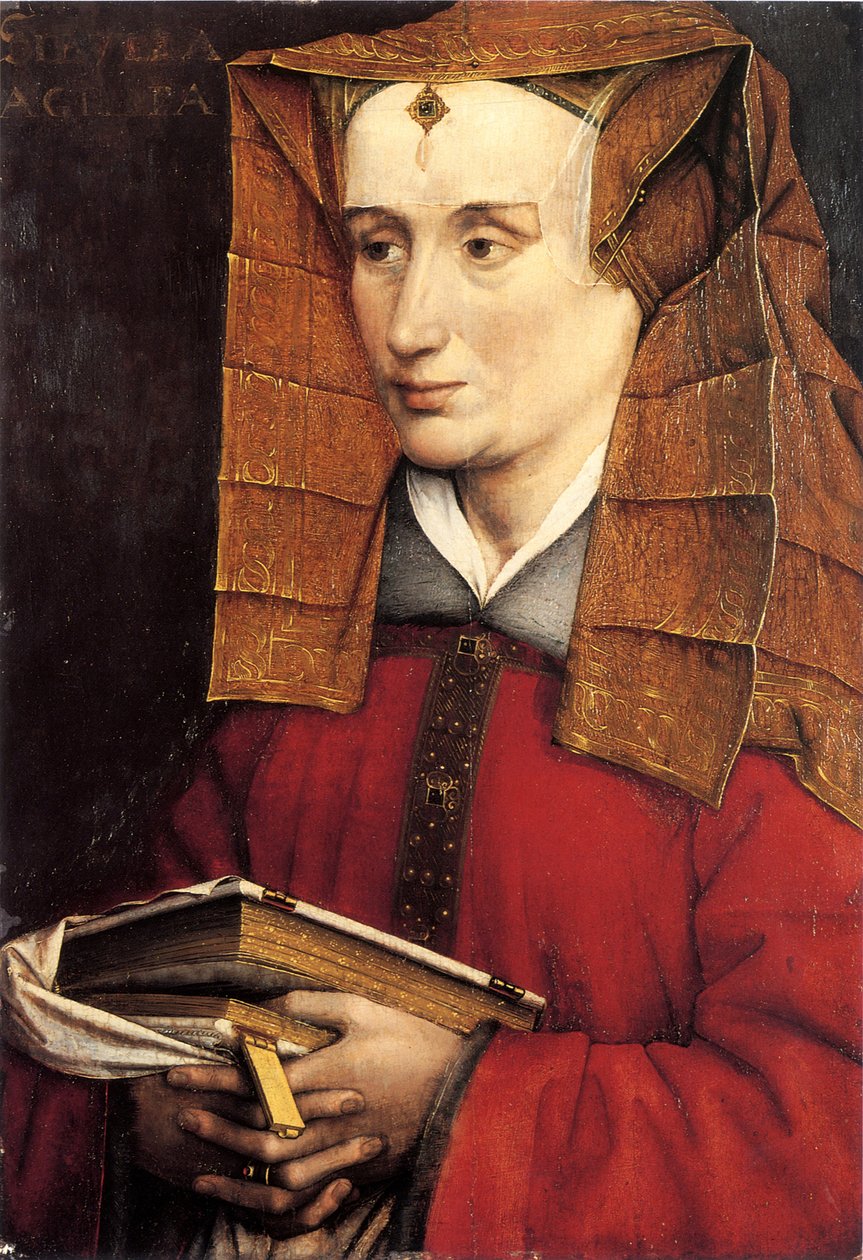 Retrato de una dama, 1530s-1540s de Jacques Daret