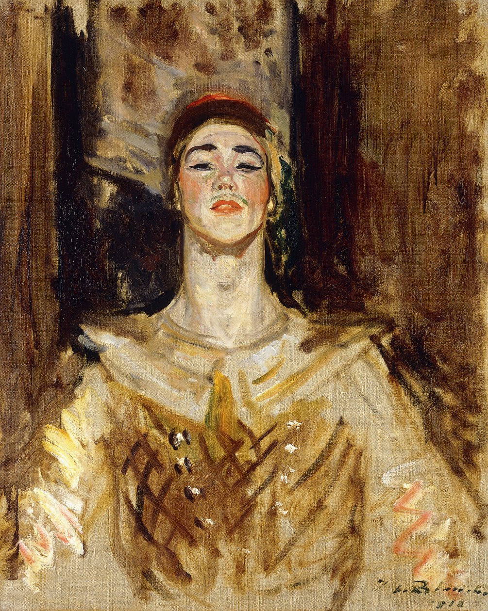 Nijinsky en Les Orientales, 1912 de Jacques Emile Blanche