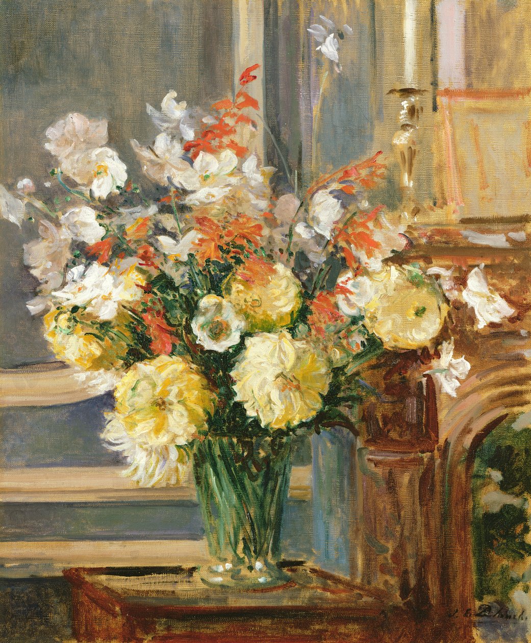 Flores de verano de Jacques Emile Blanche