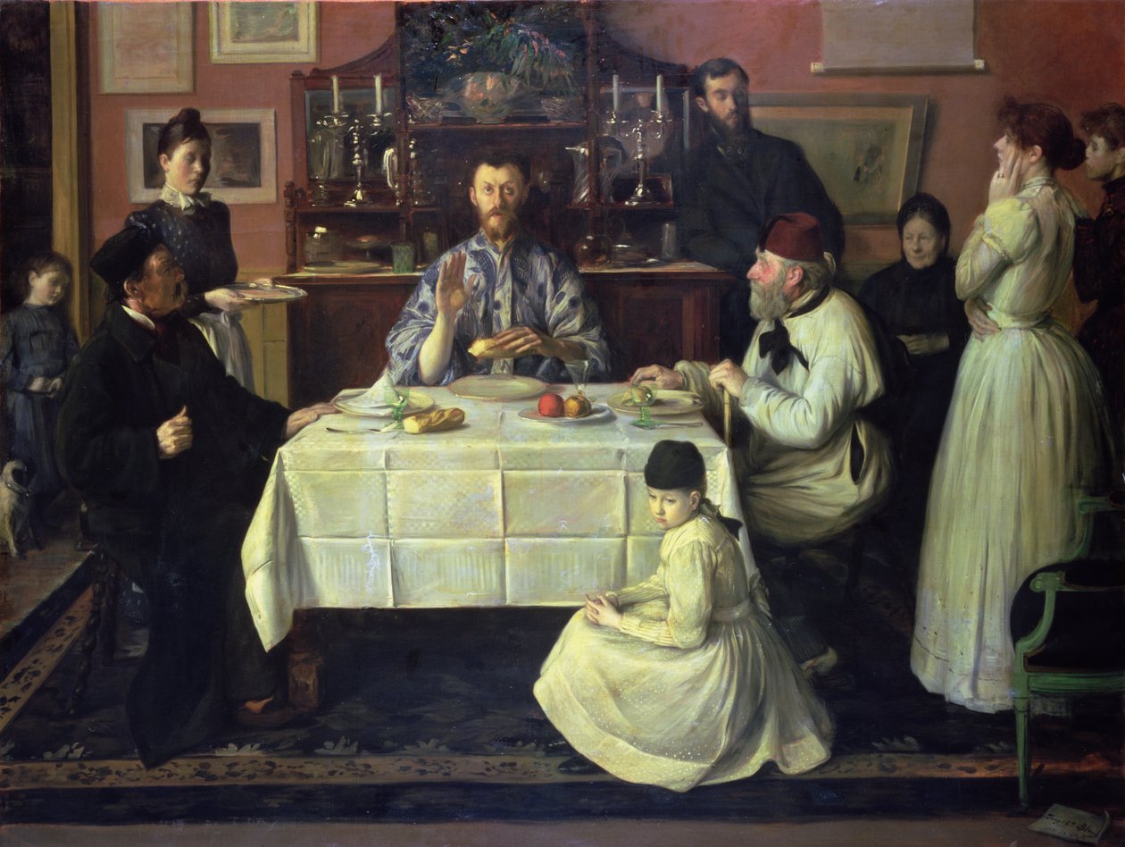 El anfitrión, 1891-92 de Jacques Emile Blanche
