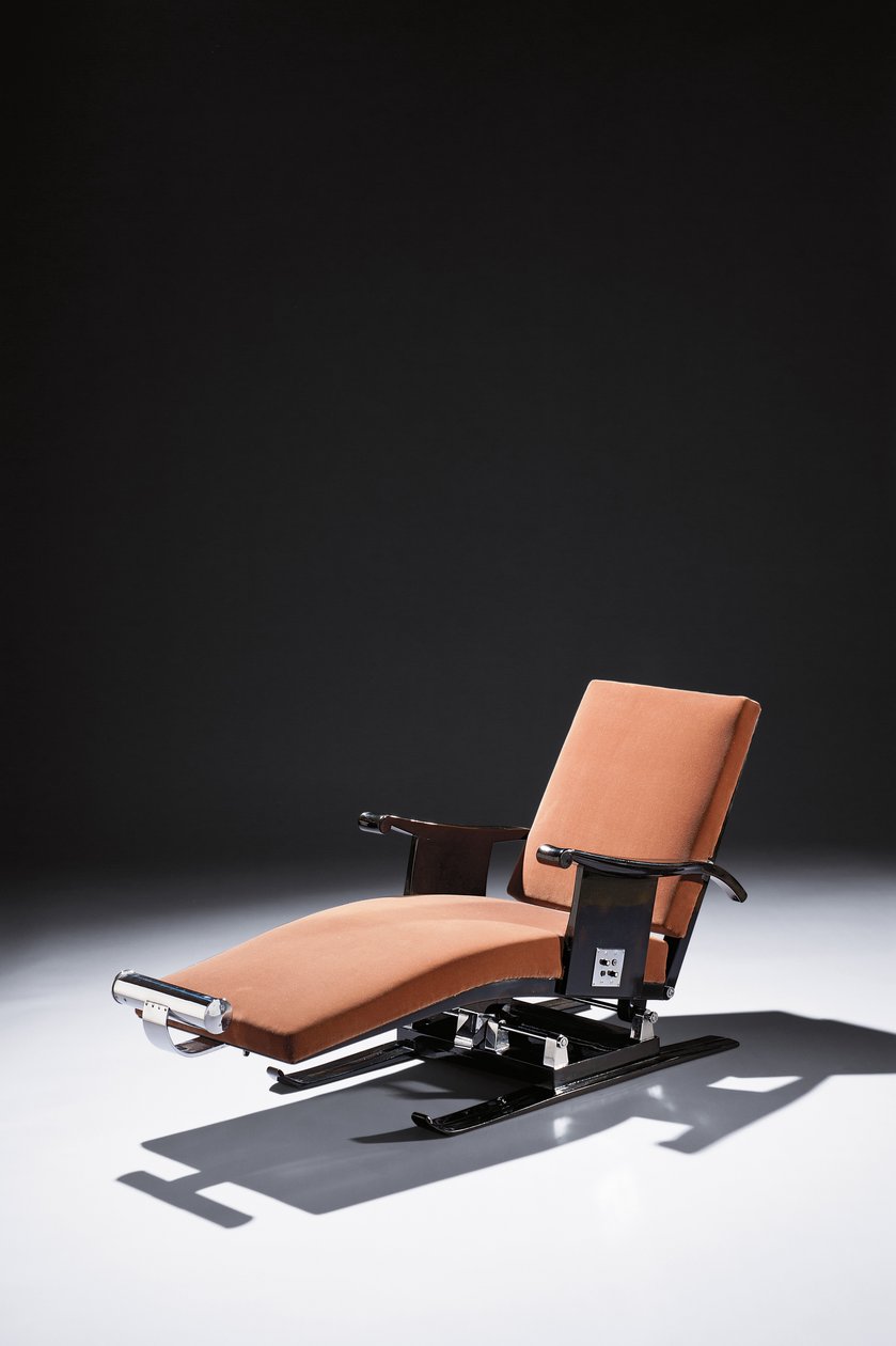 Chaise longue ajustable "Maharaja", 1929 de Jacques Emile Ruhlmann