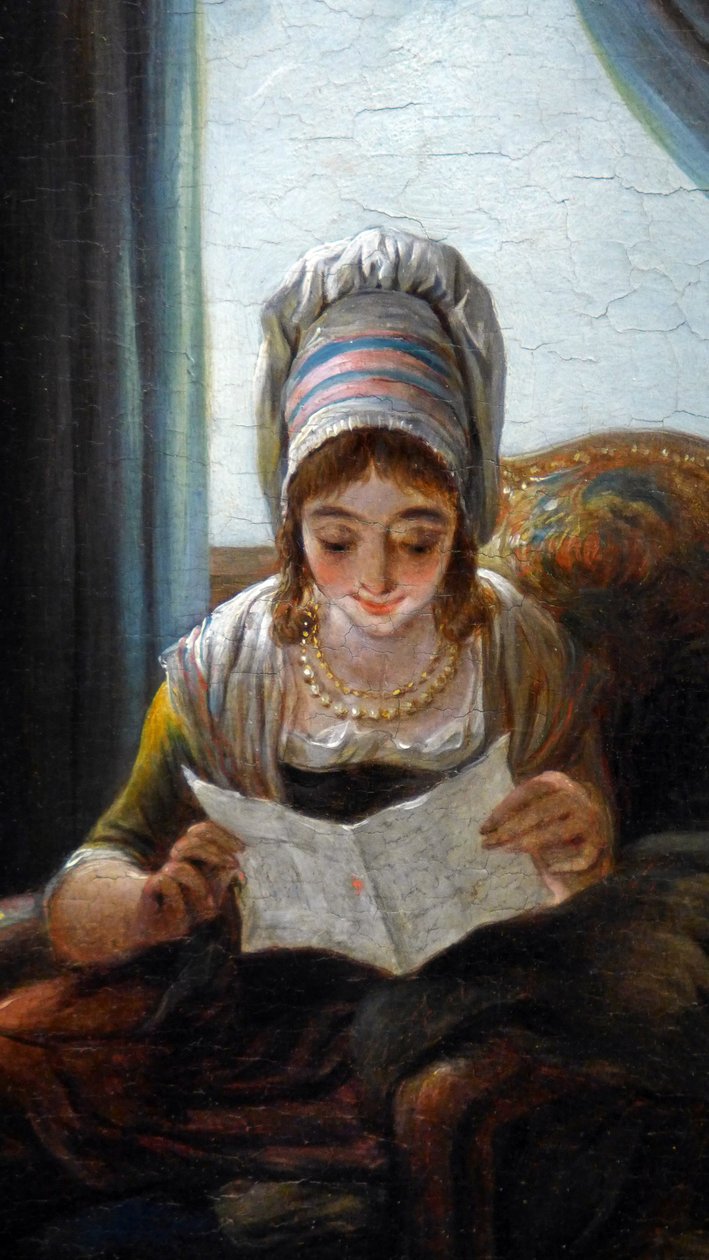 Lectura: detalle de Jacques Gamelin
