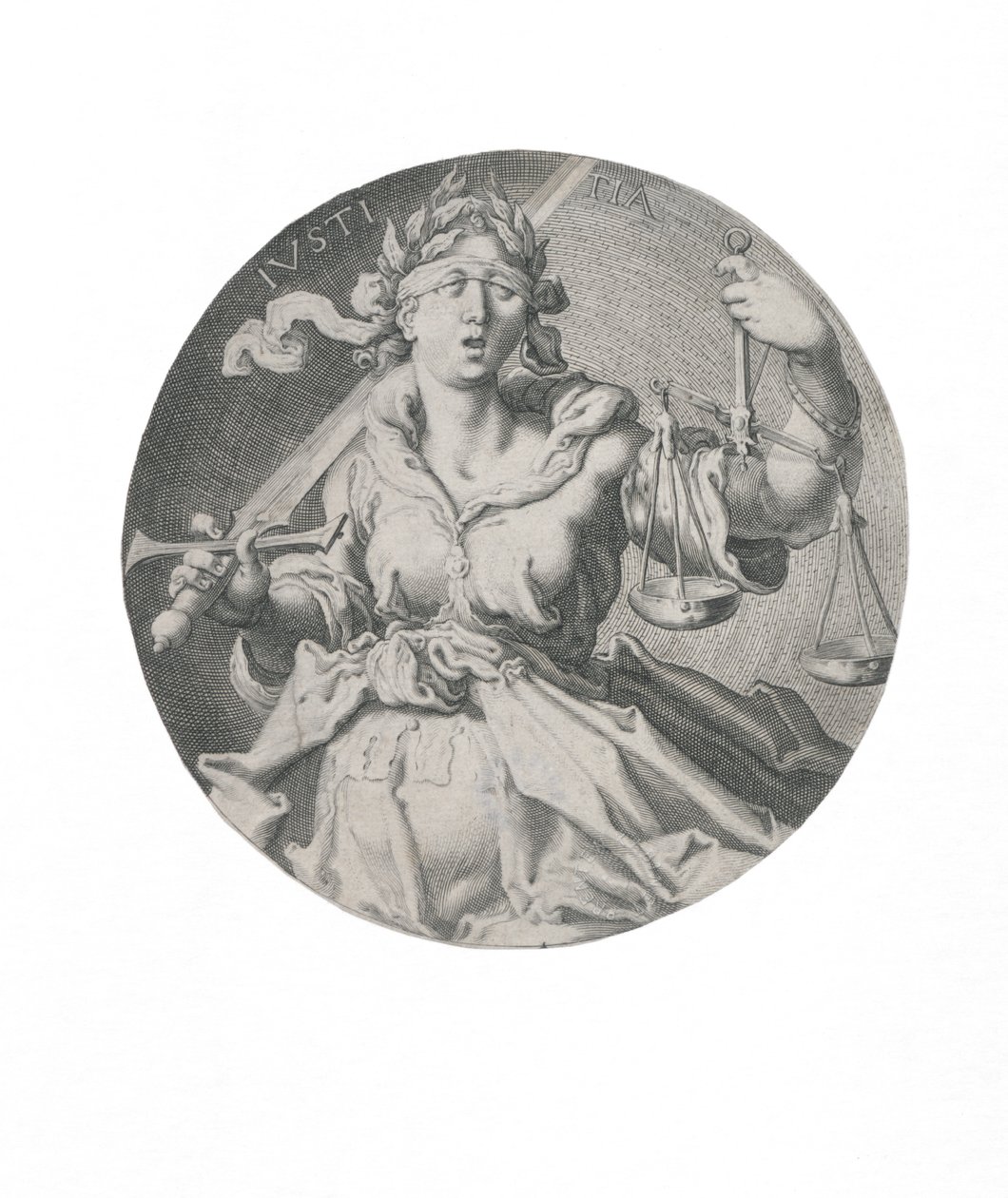 Justicia, 1593 de Jacques Gheyn