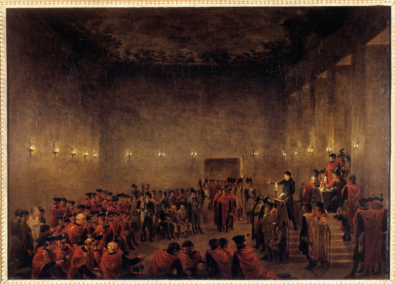 El 18 brumario año VIII de Jacques Henri Sablet