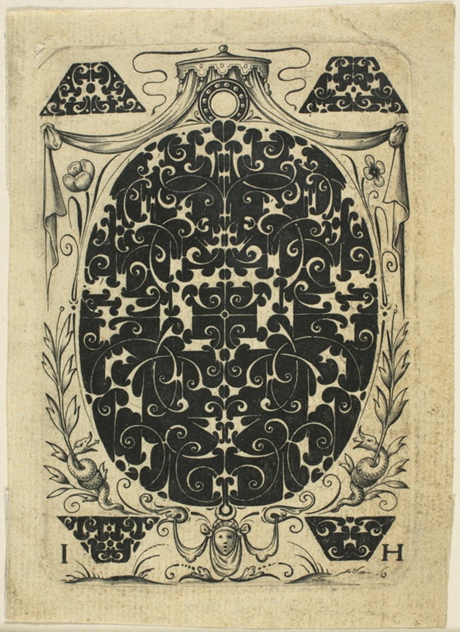 Plato ornamental II de Jacques Hurtu