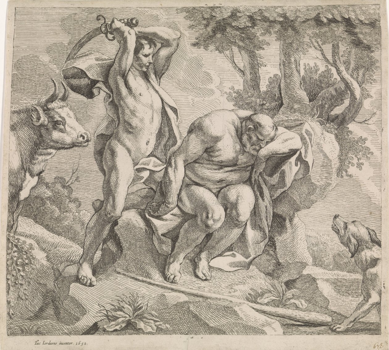Mercurio y Argus de Jacques Jordaens
