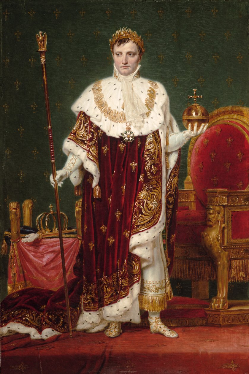 Emperador Napoleón I de Jacques Louis David