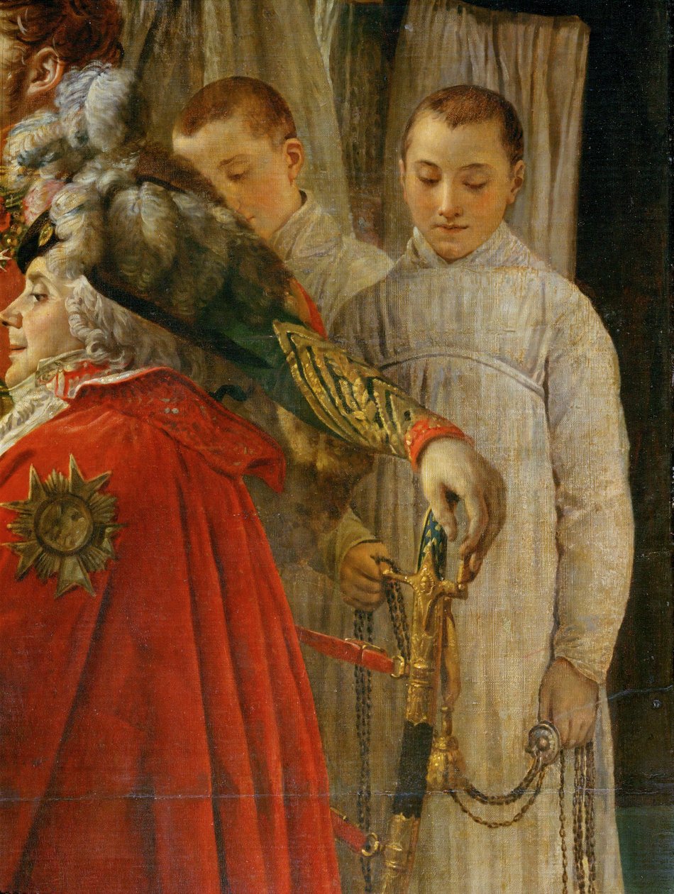 La coronación de Napoleón en Notre-Dame ... de Jacques Louis David