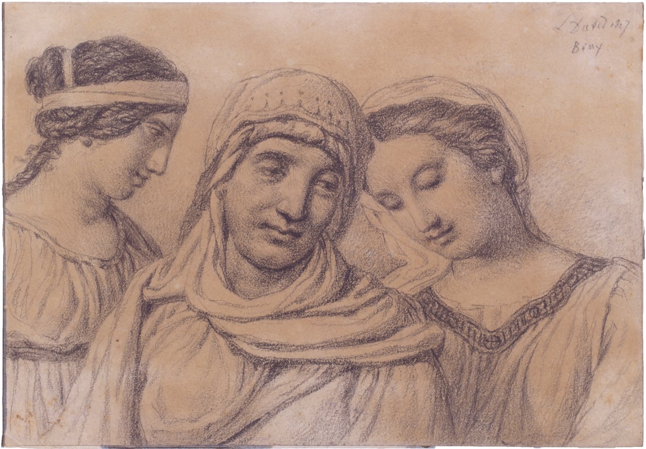Tres mujeres de Jacques Louis David
