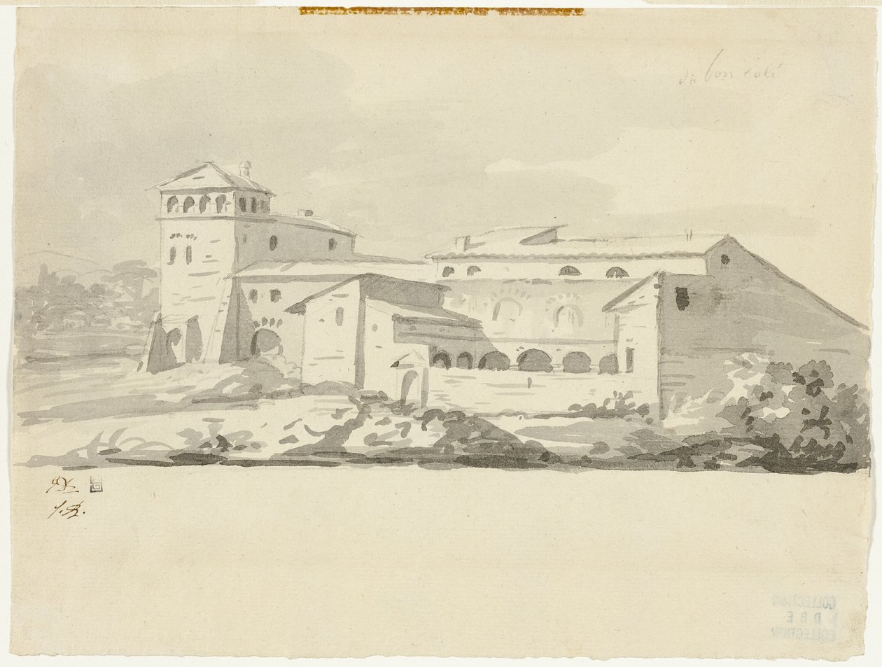 Villa en la Campagna de Jacques Louis David