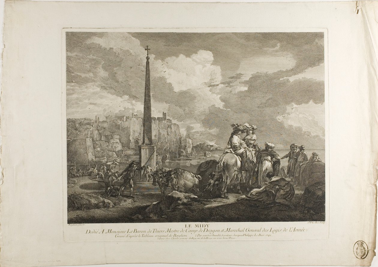 El mediodía de Jacques Philippe Le Bas