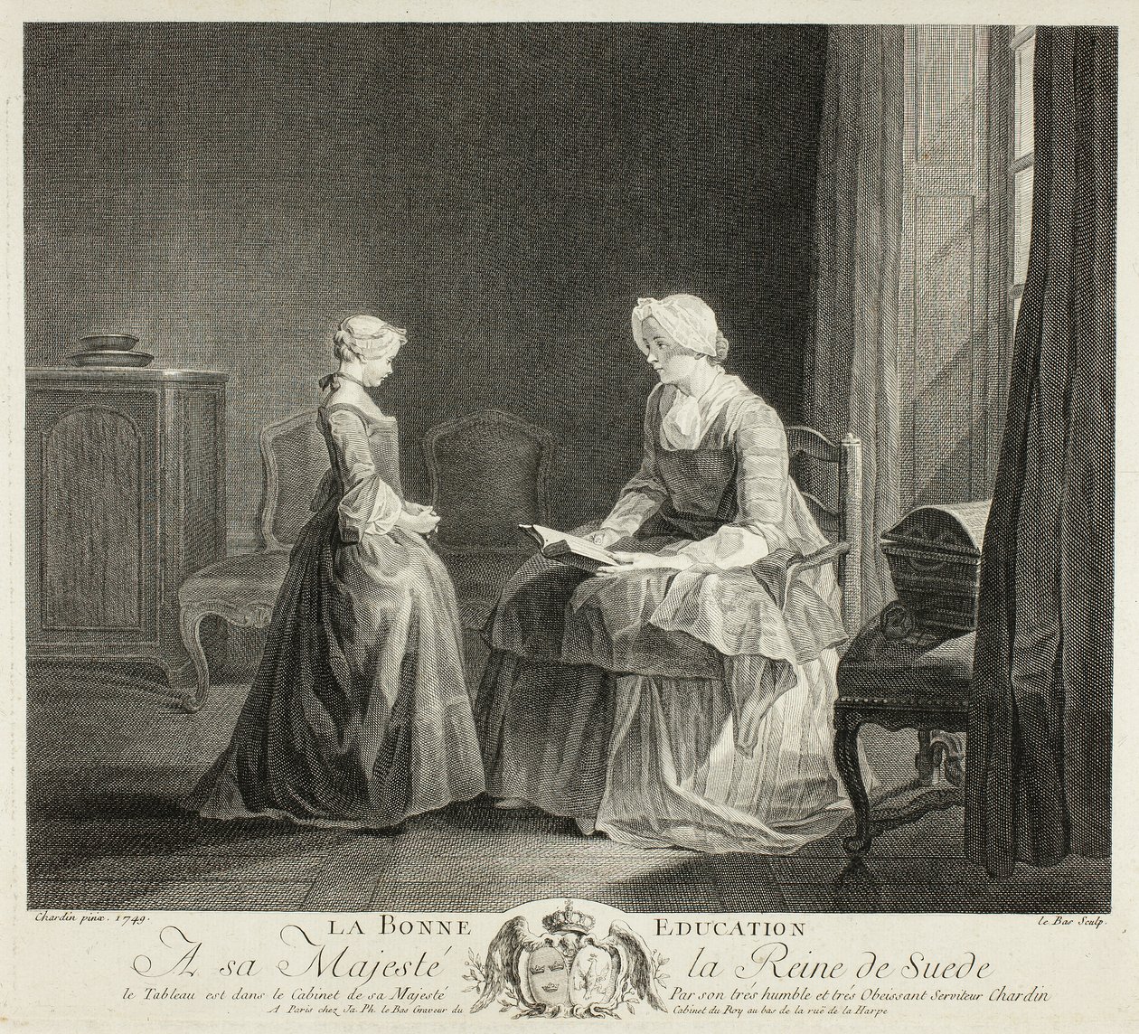 La buena educación de Jacques Philippe Le Bas