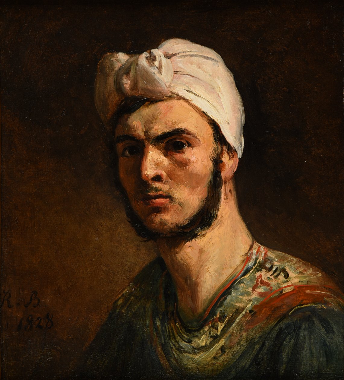 Retrato de un calabrés de Jacques Raymond Brascassat