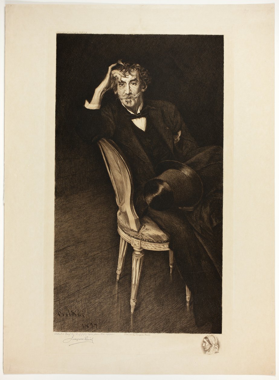 Retrato de Whistler de Jacques Reich
