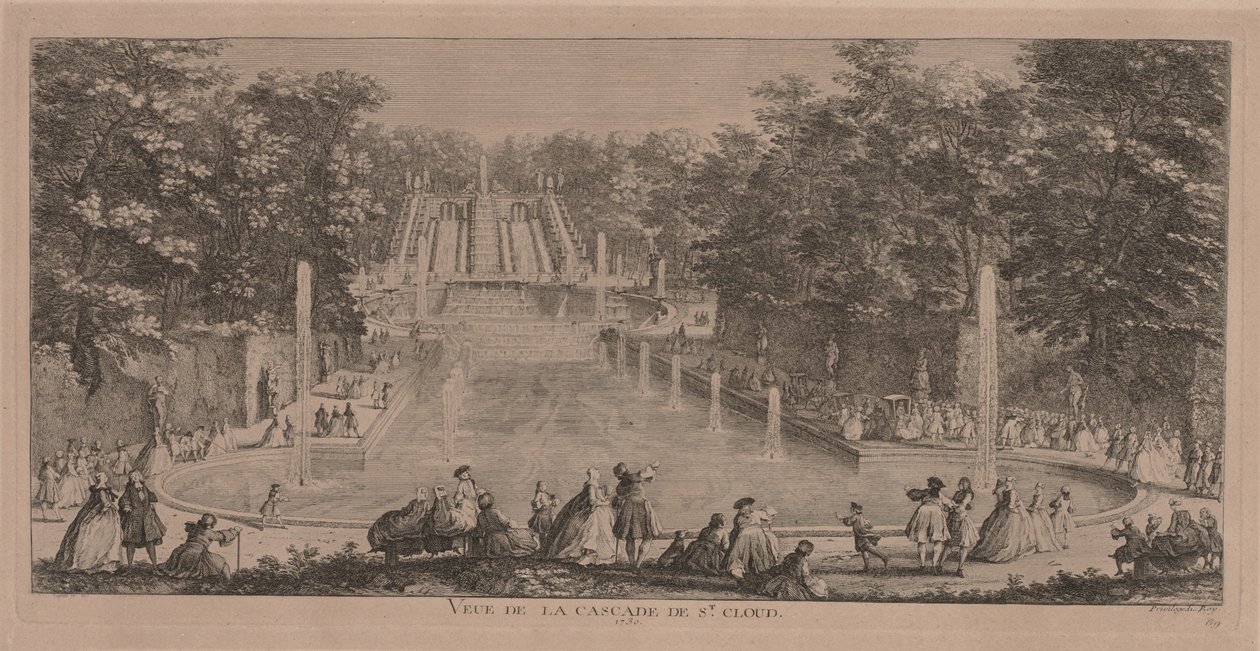 Las cascadas de St. Cloud de Jacques Rigaud