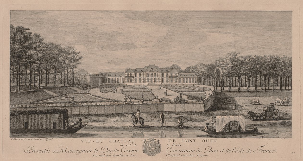 El castillo de Saint Ouen de Jacques Rigaud