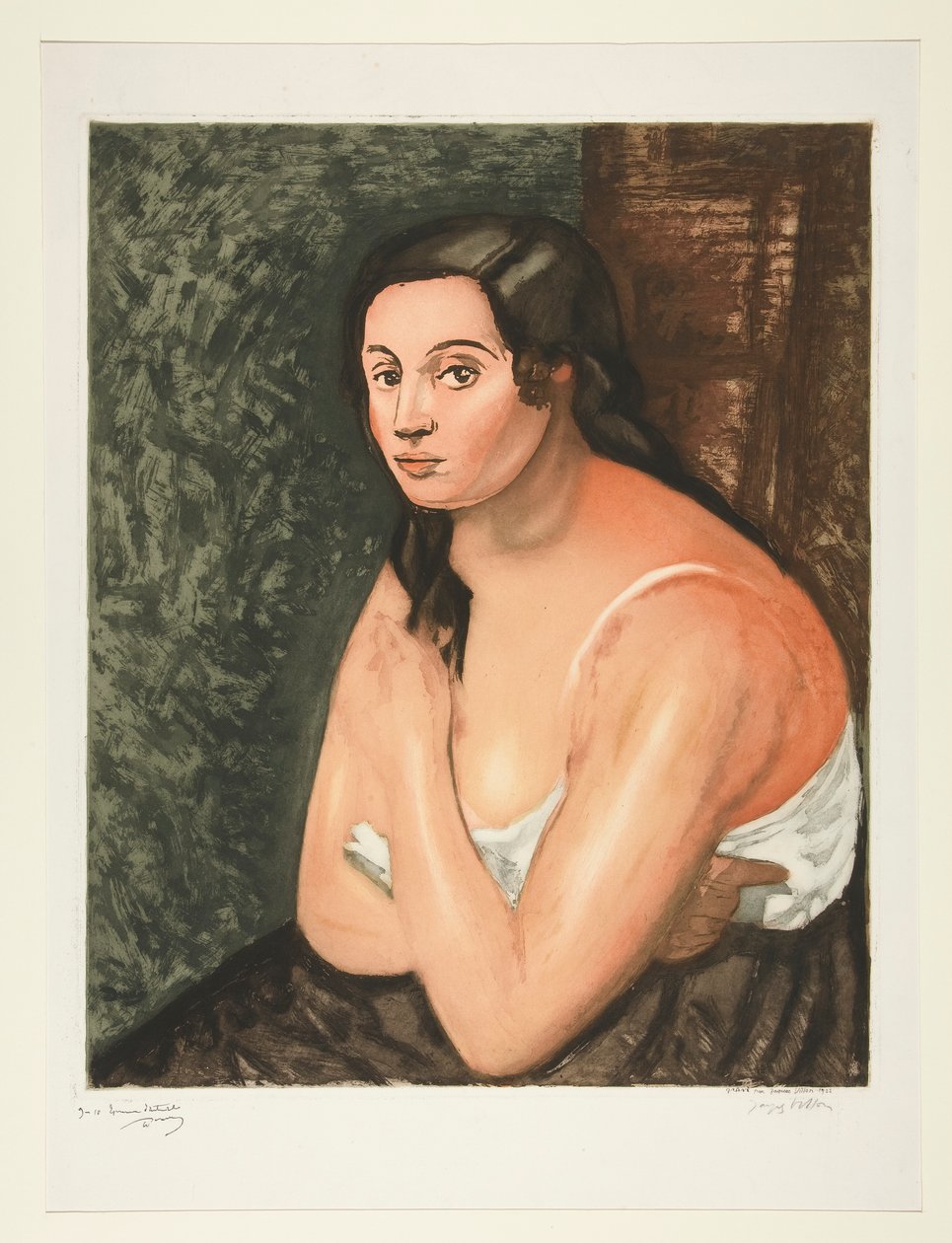 busto de mujer de Jacques Villon