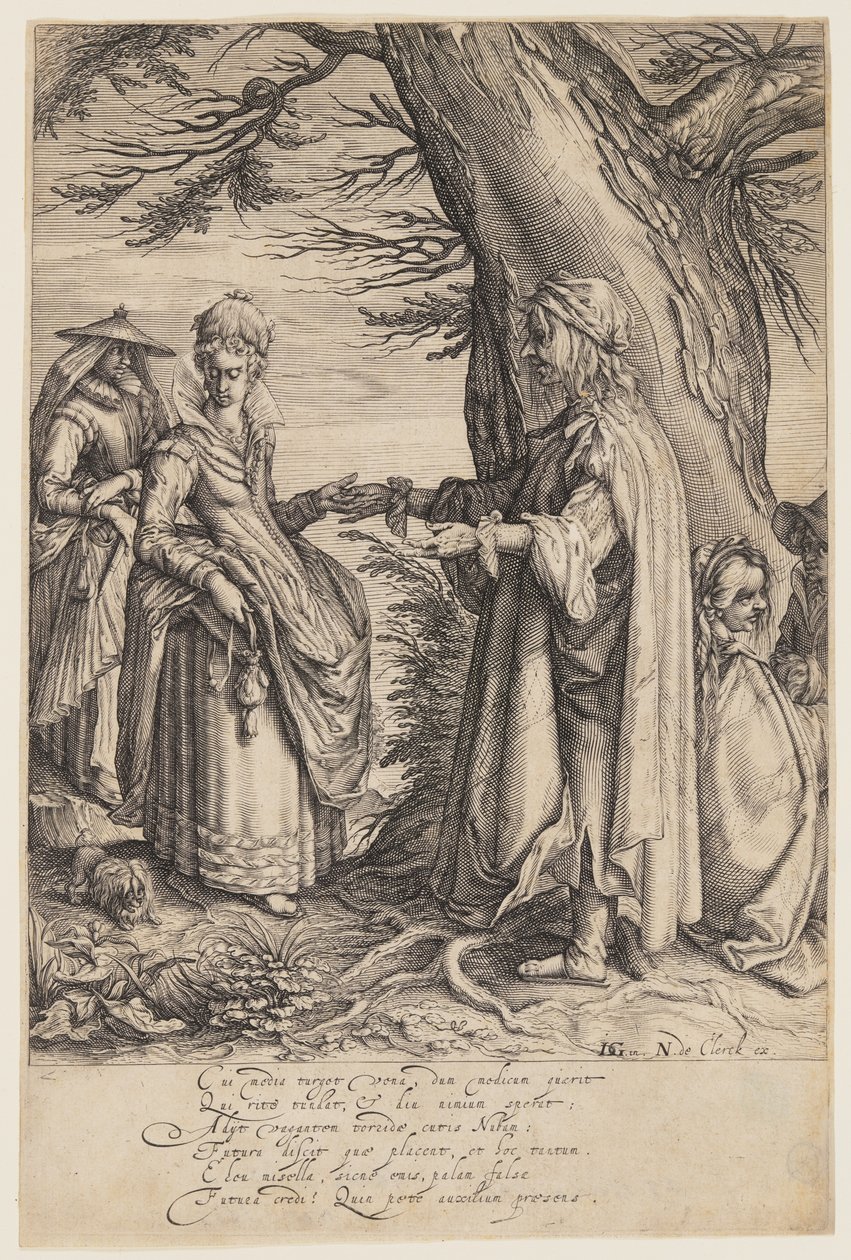 Adivino de Jacques de Gheyn II
