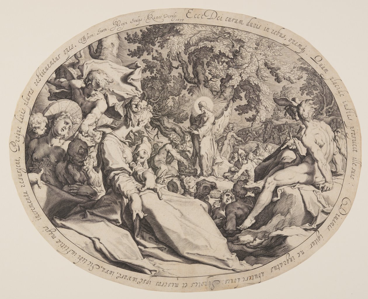 Milagro de los panes de Jacques de Gheyn II