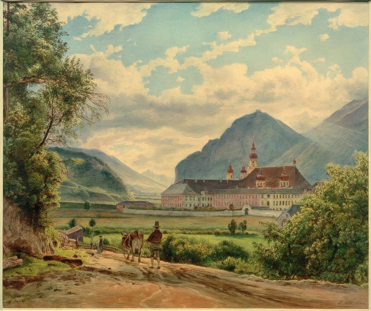 Distrito de Wilten de Jakob Alt