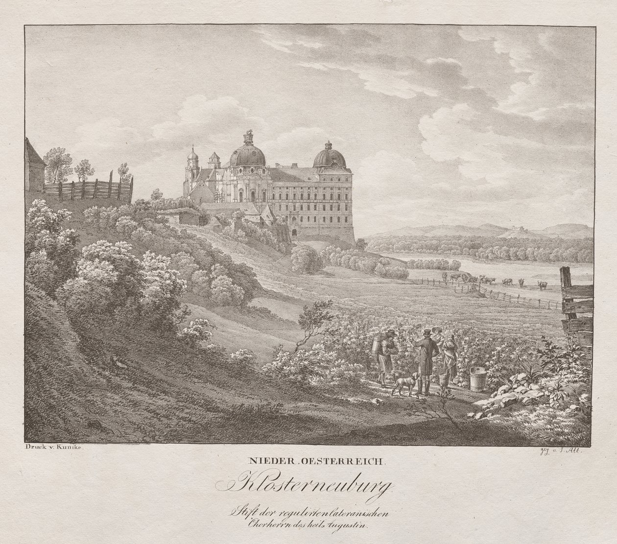 Nieder-oesterreich, Klosterneuberg de Jakob Alt