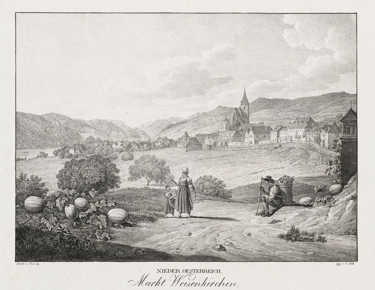 Nieder-Österreich, Markt Weisenkirchen de Jakob Alt