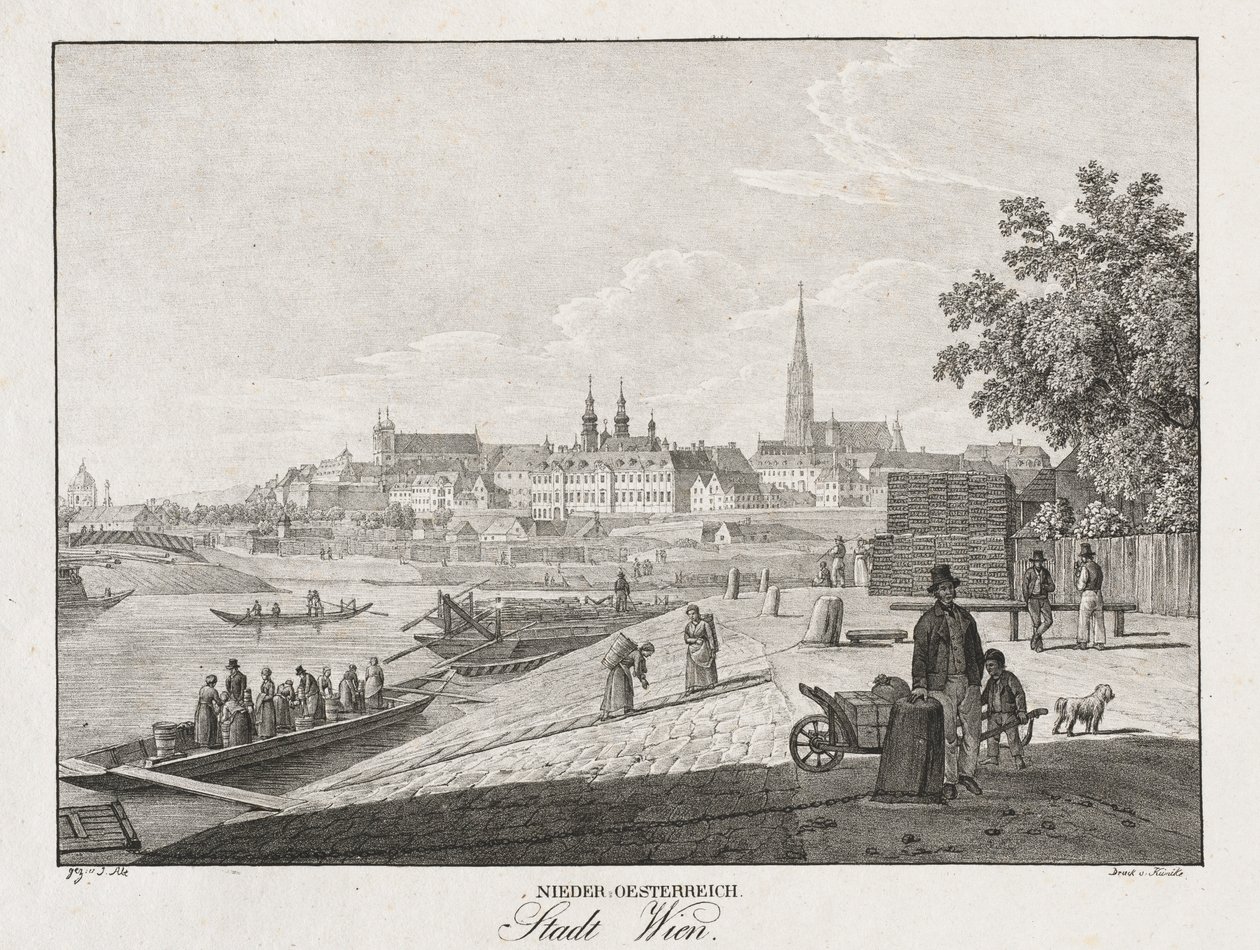 Nieder-Österreich, Ciudad de Viena de Jakob Alt