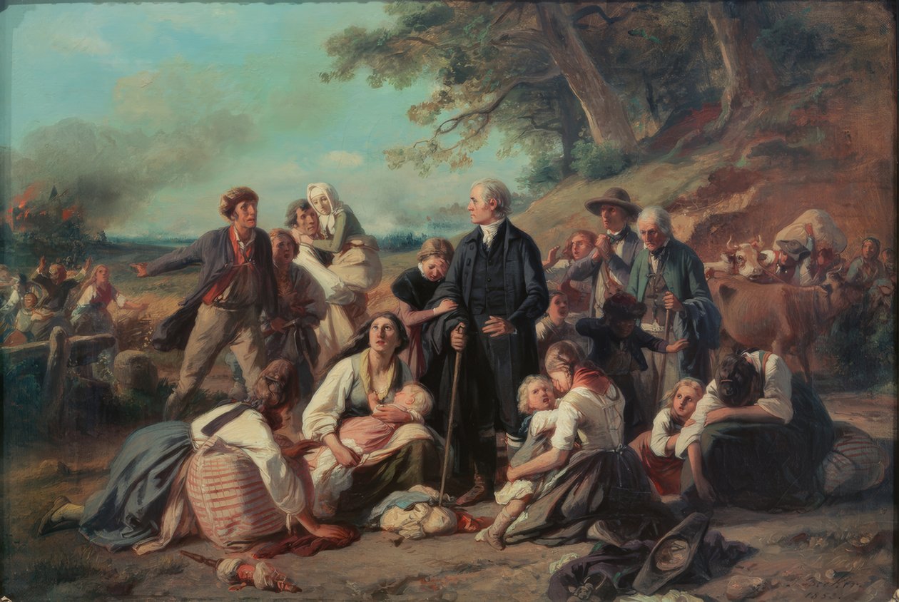 El incendio del pueblo de Jakob Becker