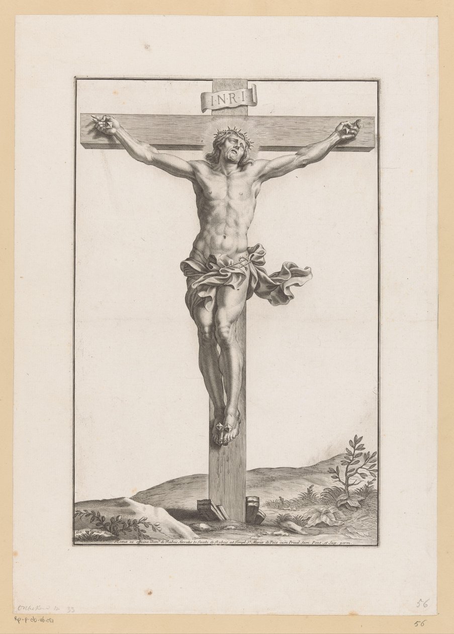 Cristo en la cruz de Jakob Frey (I) (possibly)