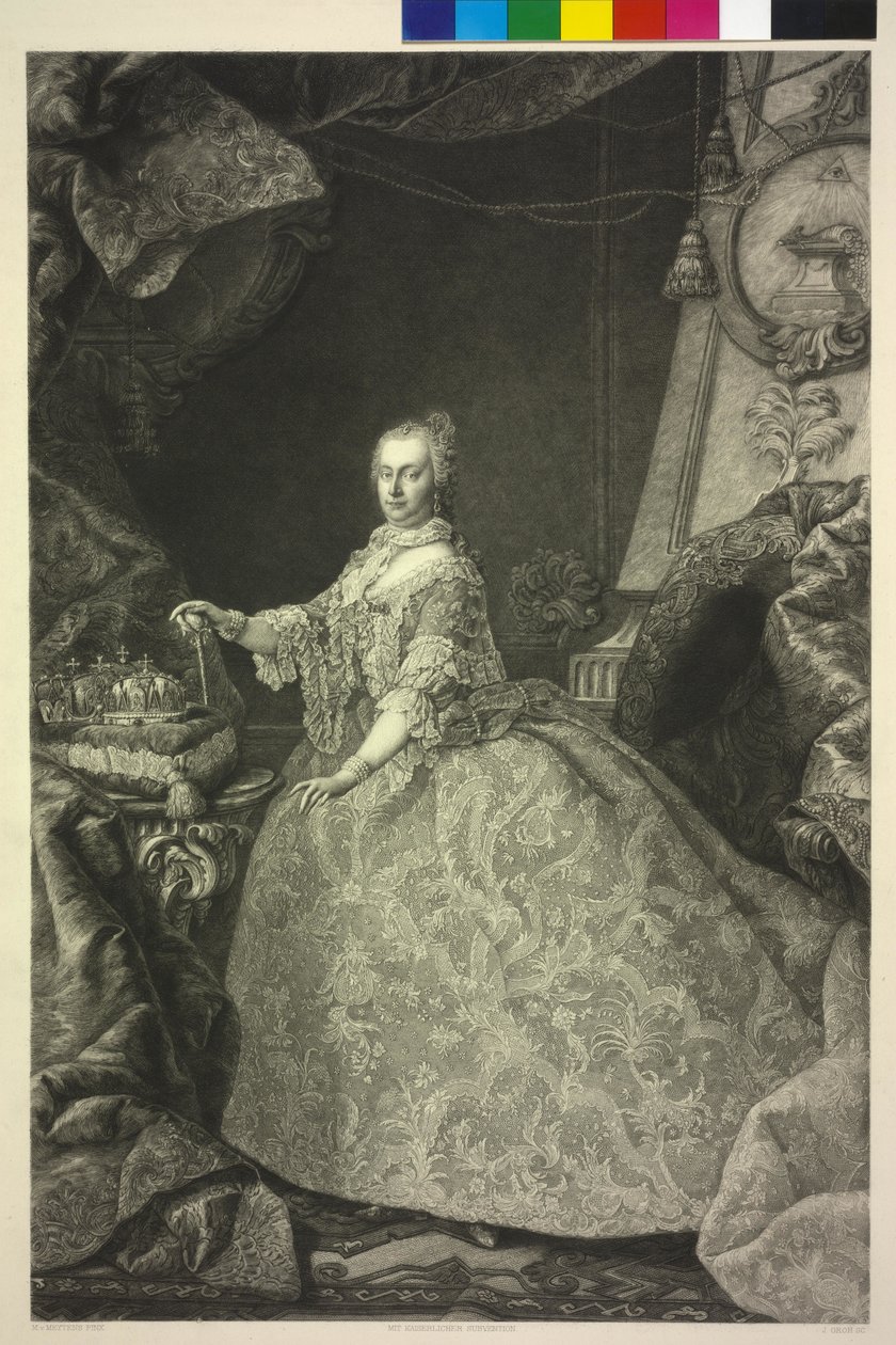 Emperatriz del Sacro Imperio Romano Germánico María Teresa de Jakob Groh