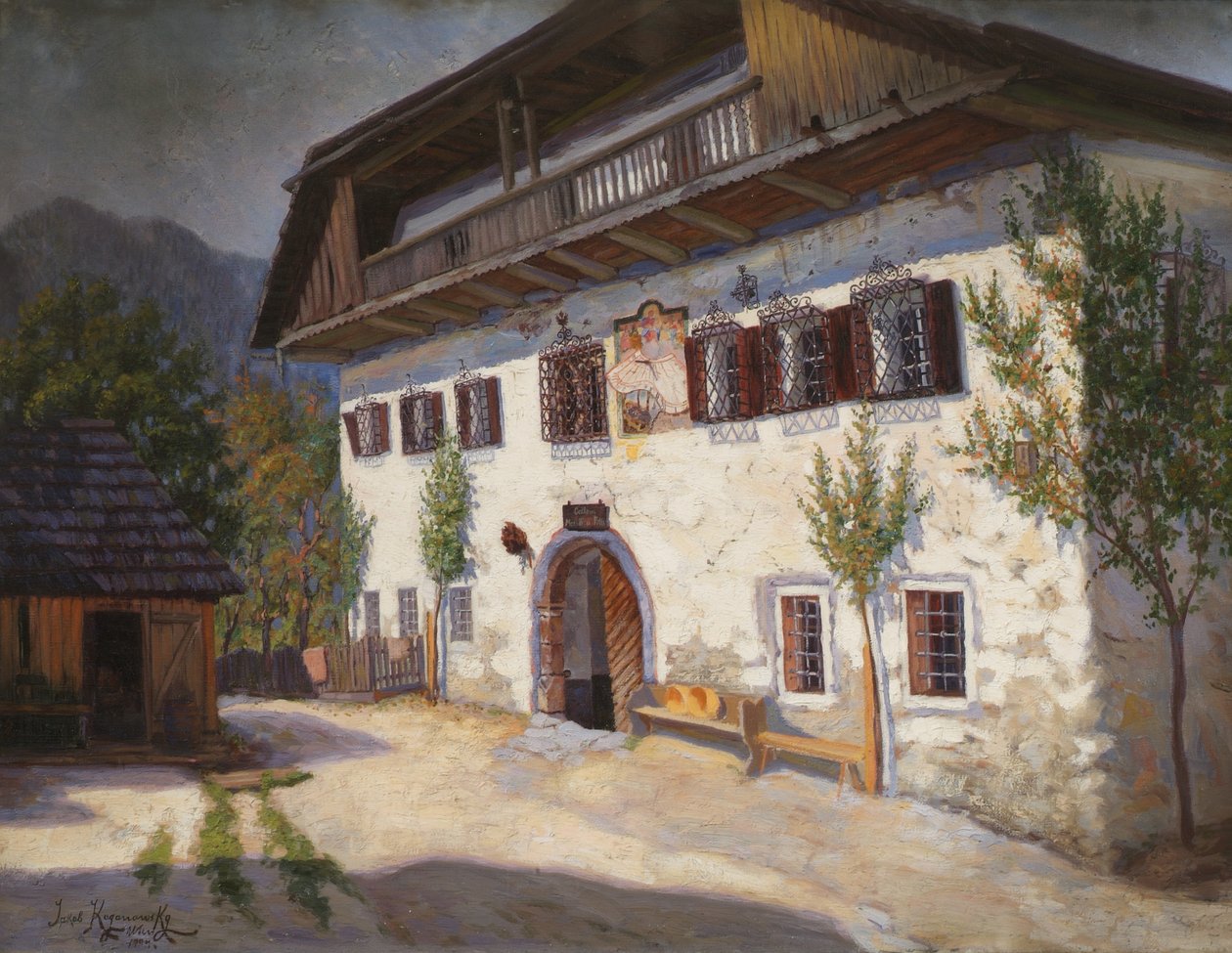 Der Gasthof Pettar en Santa Águeda de Jakob Koganowsky