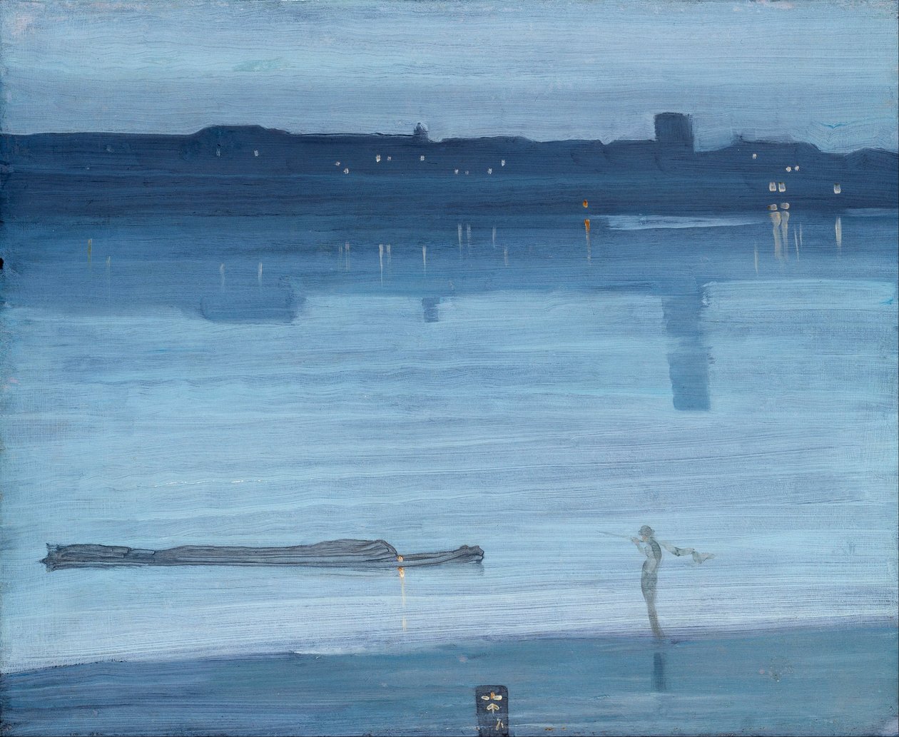 Nocturno: Azul y Plata de James Abbott McNeill Whistler