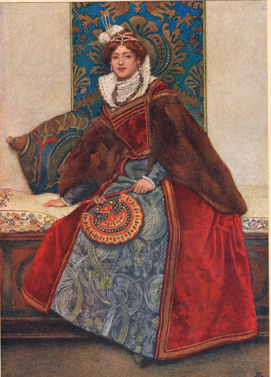 Portia, ilustración de 