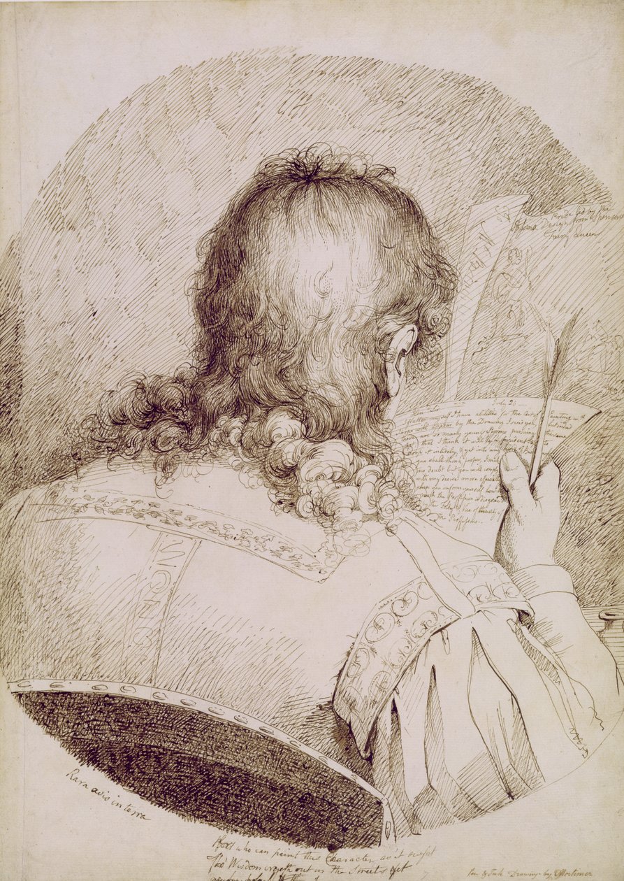 Autorretrato, c.1771-75 de James Jefferys