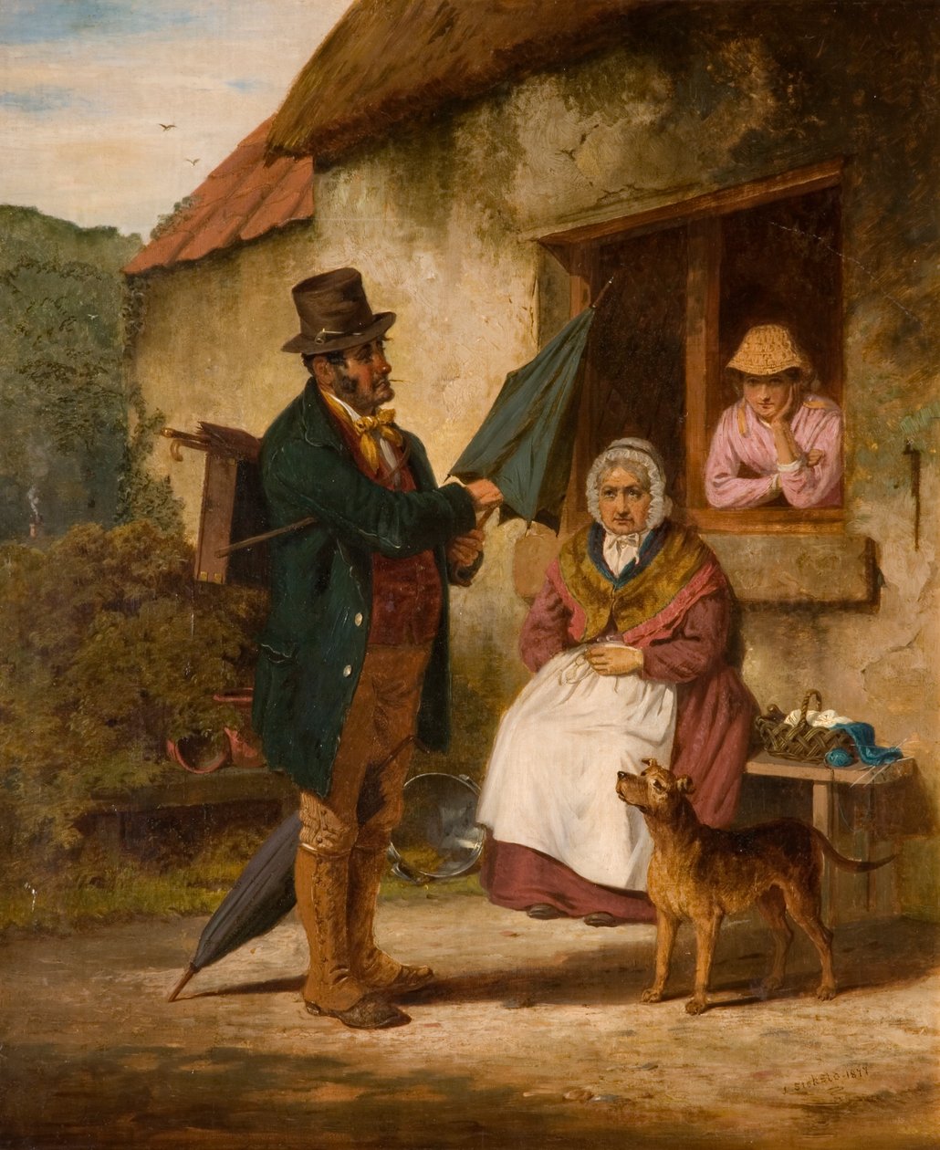 Dando una estimación, 1877 de James Stokeld