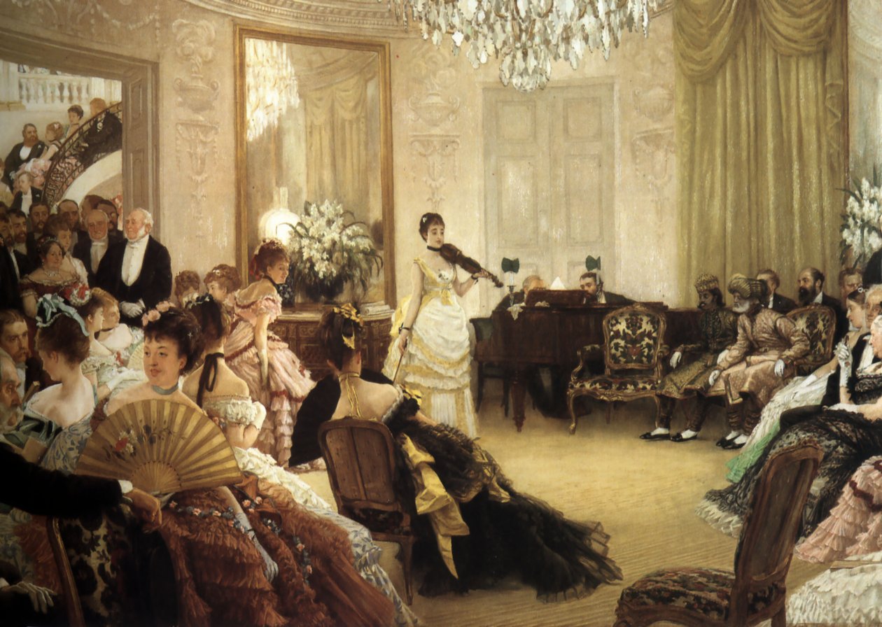 ¡Silencio! de James Jacques Joseph Tissot