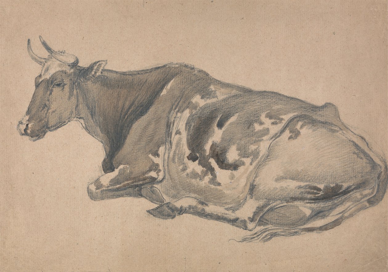 Estudio de una vaca de James Ward