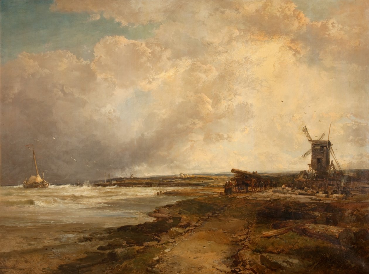 Después de una Tormenta en la Costa de Sussex, 1882-83 de James Webb