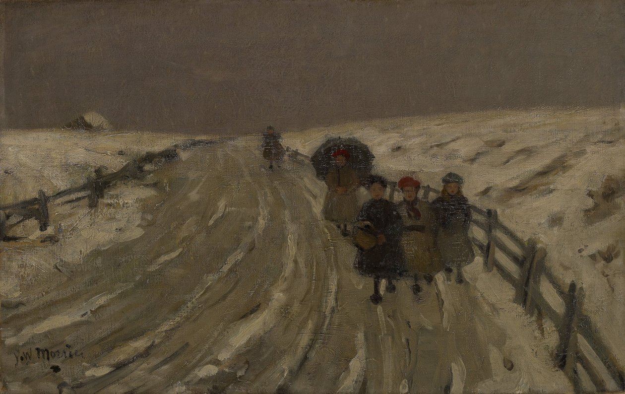 Regreso de la escuela de James Wilson Morrice