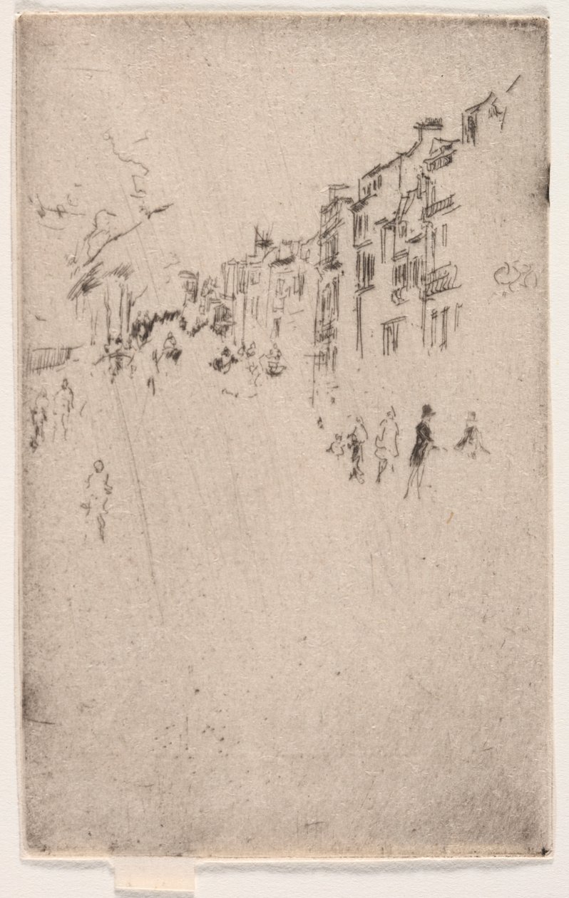 Un fragmento de Piccadilly de James Abbott McNeill Whistler