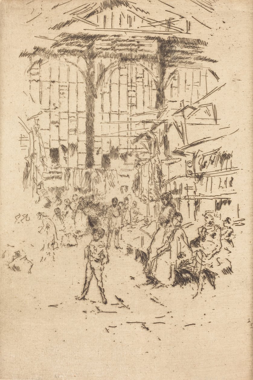 Intercambio de ropa, No.II de James Abbott McNeill Whistler