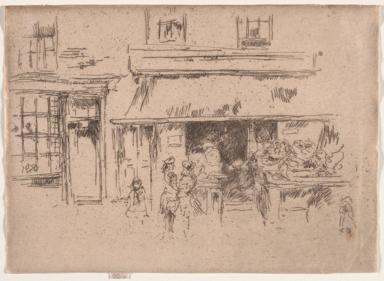 Calle Exeter de James Abbott McNeill Whistler