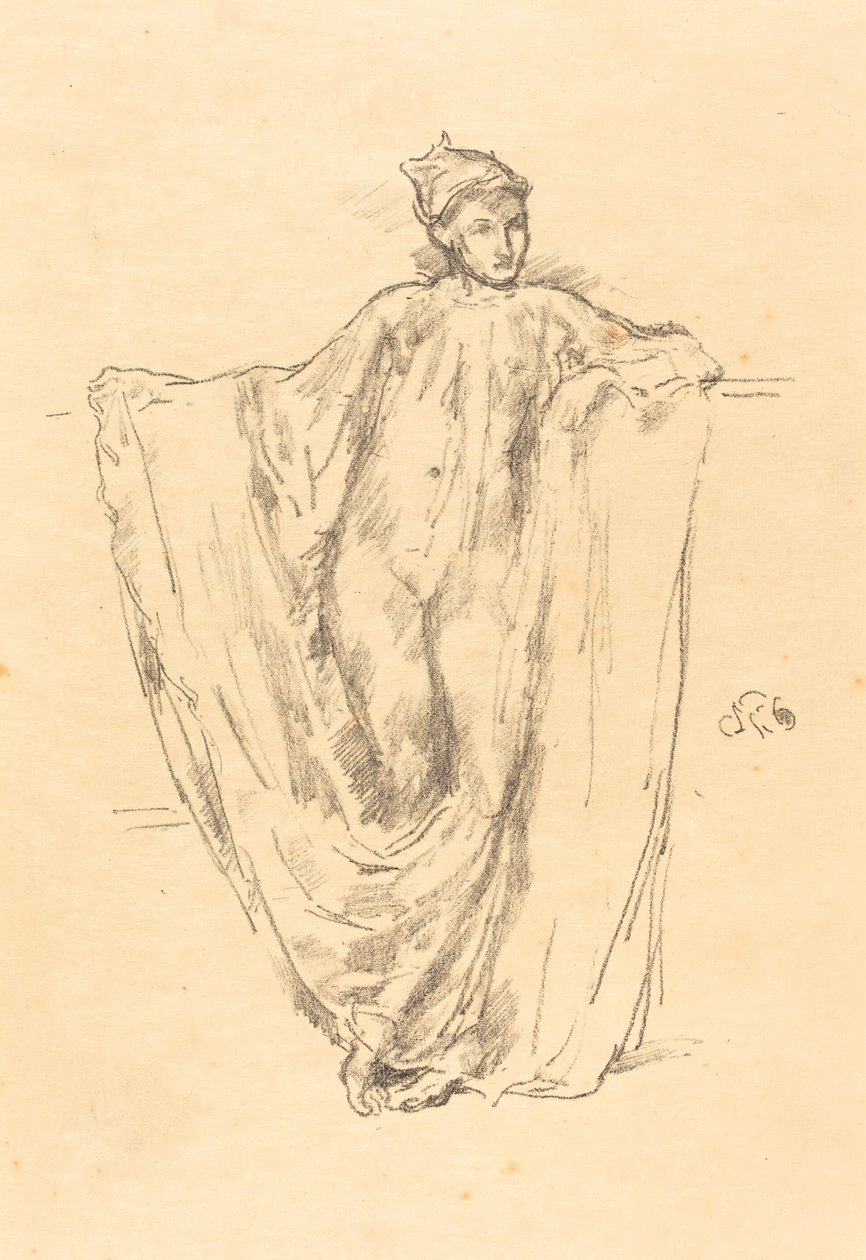 Estudio de figura de James Abbott McNeill Whistler